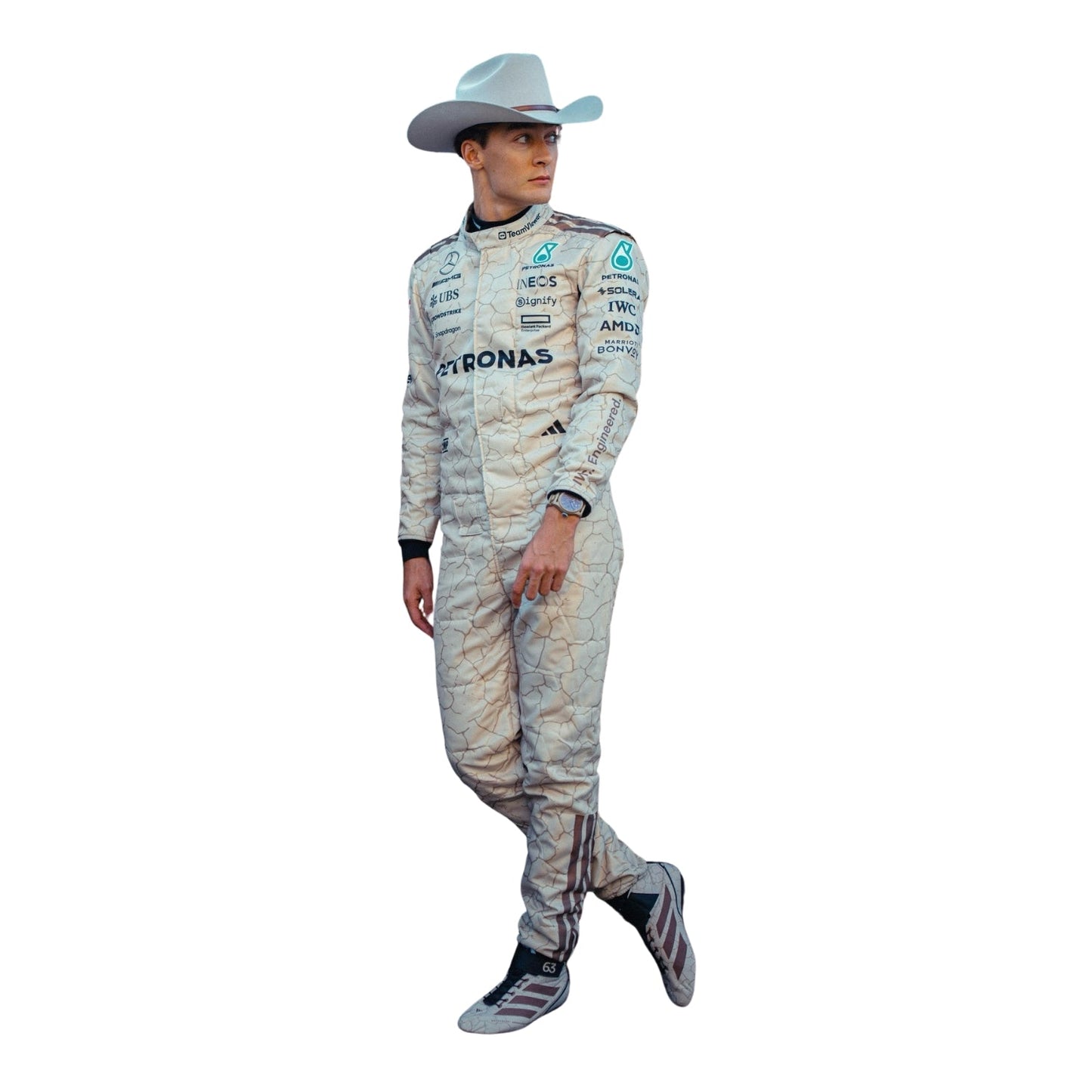 George Russell 2025 USA Austin GP F1 Racing Suit | Brex International