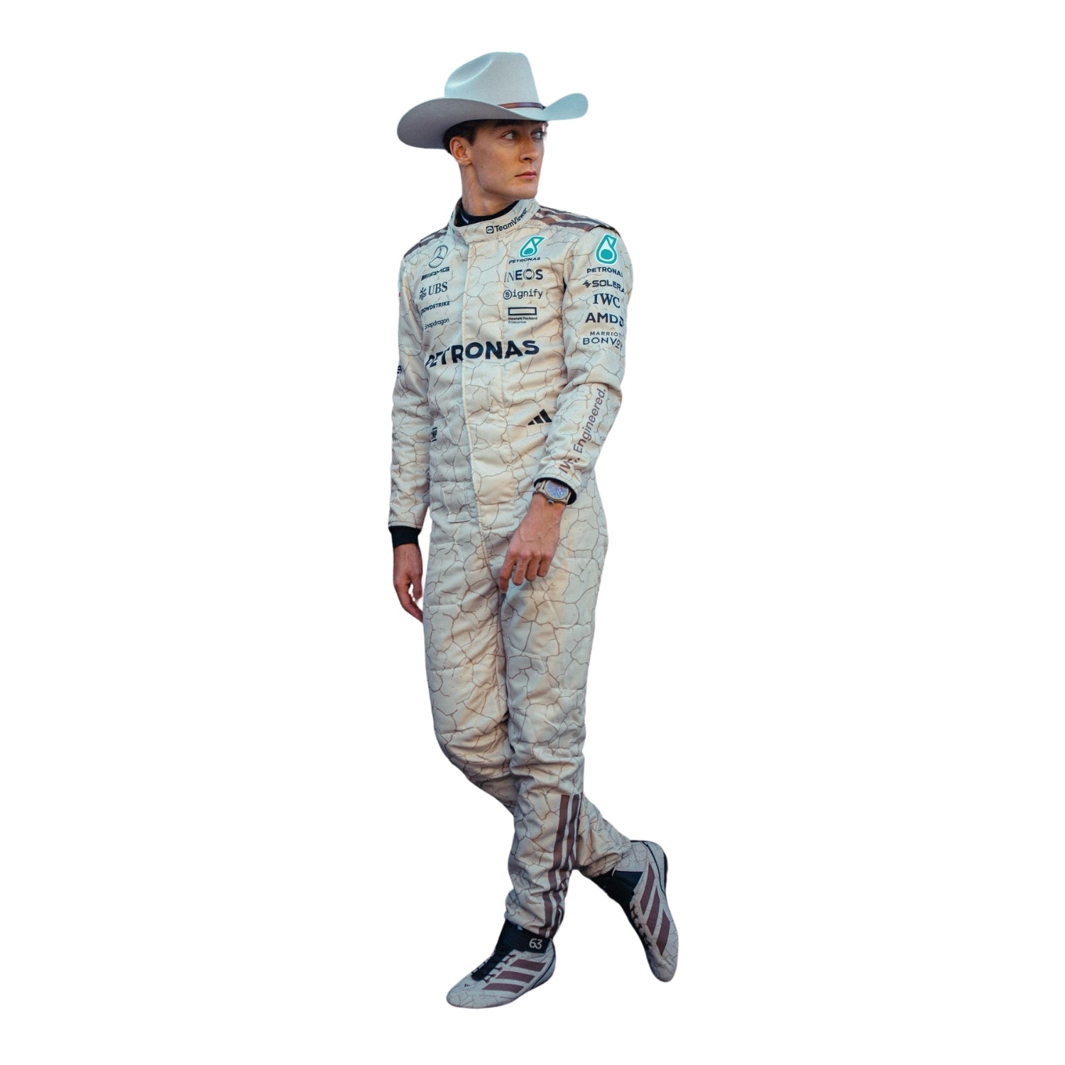 George Russell 2025 USA Austin GP F1 Racing Suit | Brex International