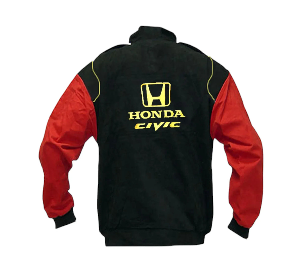 Brex Honda Civic Racing Jacket Black & Red Vintage - racing jacket, view 2 | Brex International