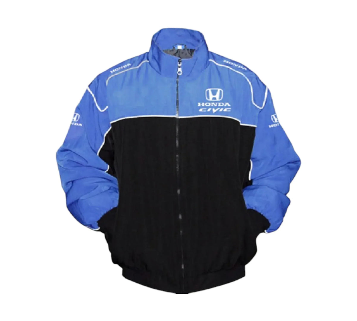 Brex Honda Civic Racing Jacket Blue & Black Vintage - racing jacket, view 1 | Brex International