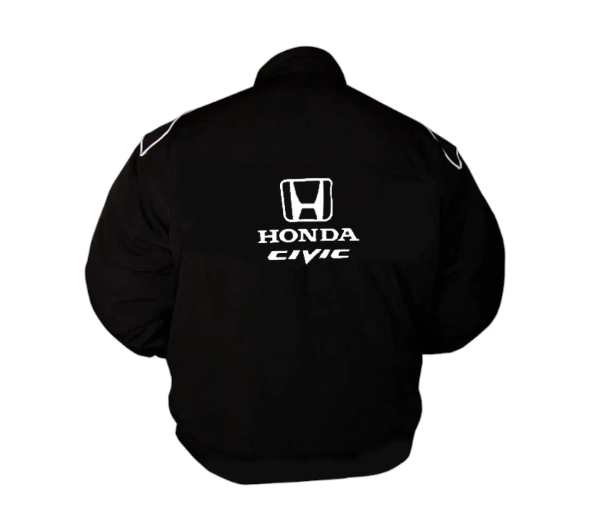 Brex Honda Civic Vintage Racing Jacket – Black Edition - racing jacket, view 2 | Brex International
