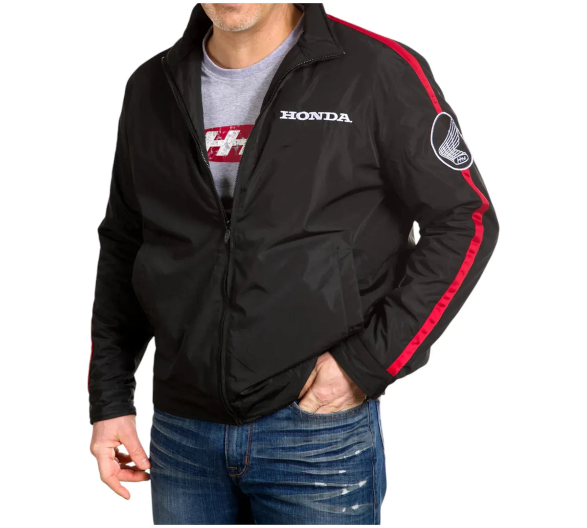 Brex Honda Racing 1968 Soft Shell Race Jacket - racing jacket, view 4 | Brex International