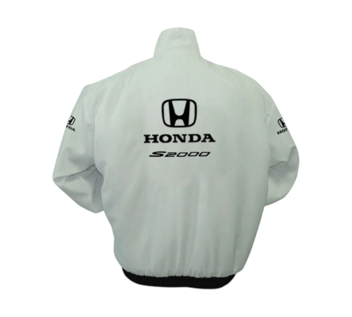 Brex Honda S2000 Retro Racing Jacket – Vintage White - racing jacket, view 2 | Brex International
