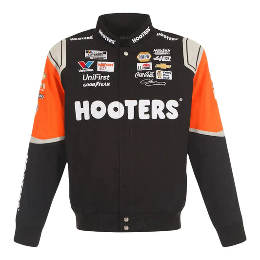 Brex Hooters NASCAR Racing Jacket – Custom Fan Edition - racing jacket, view 1 | Brex International