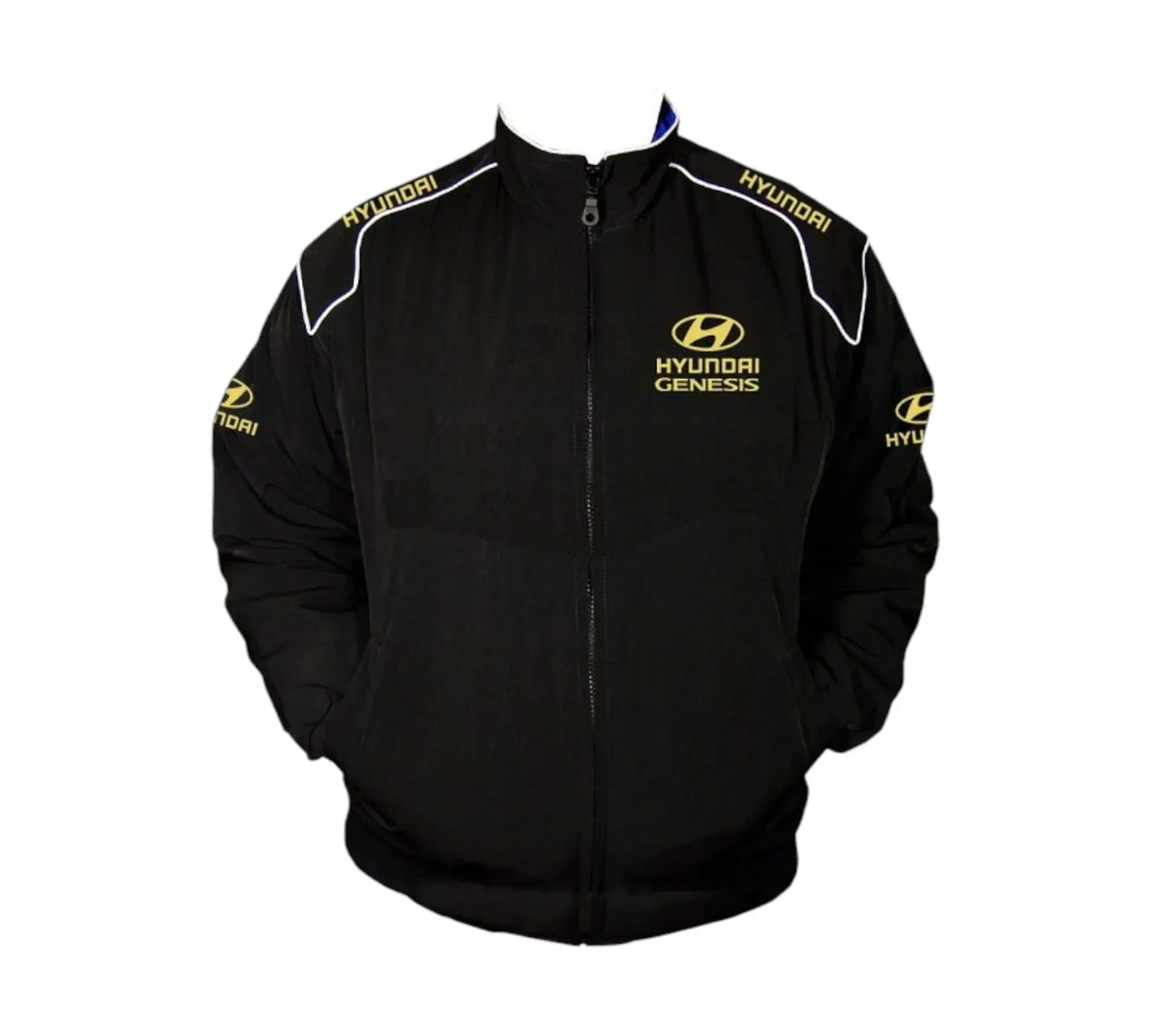 Brex Hyundai Genesis Racing Jacket Black Vintage - racing jacket, view 1 | Brex International