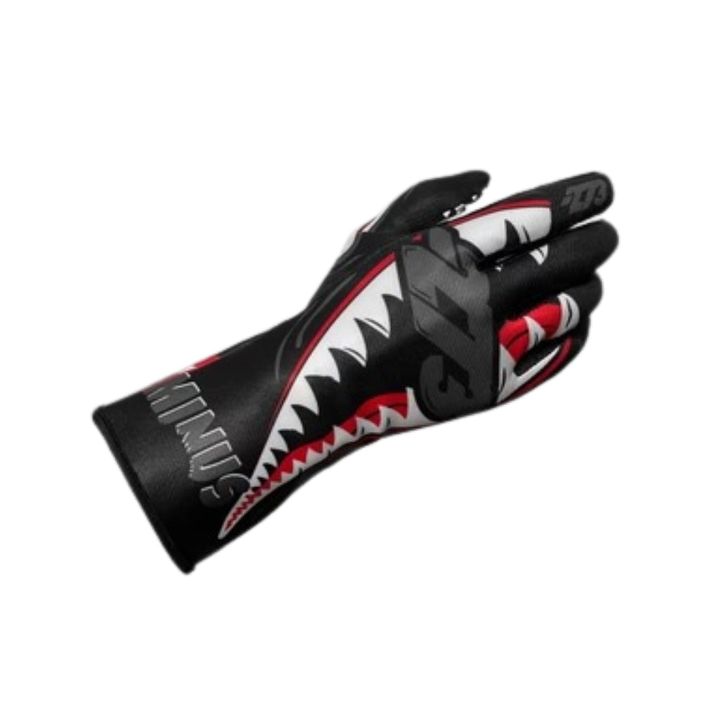 JAWS Black White Red Gray Gloves | Brex International
