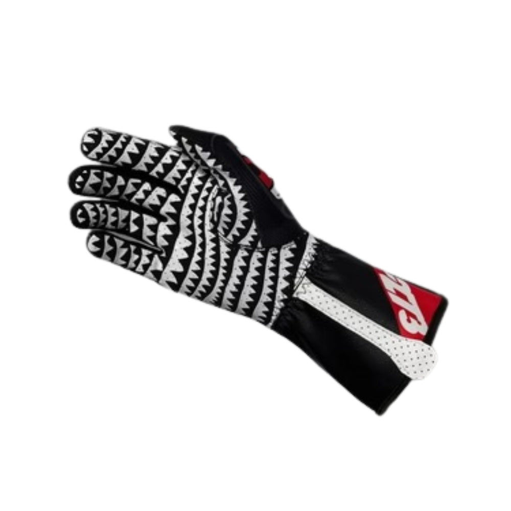 JAWS Black White Red Gray Gloves | Brex International