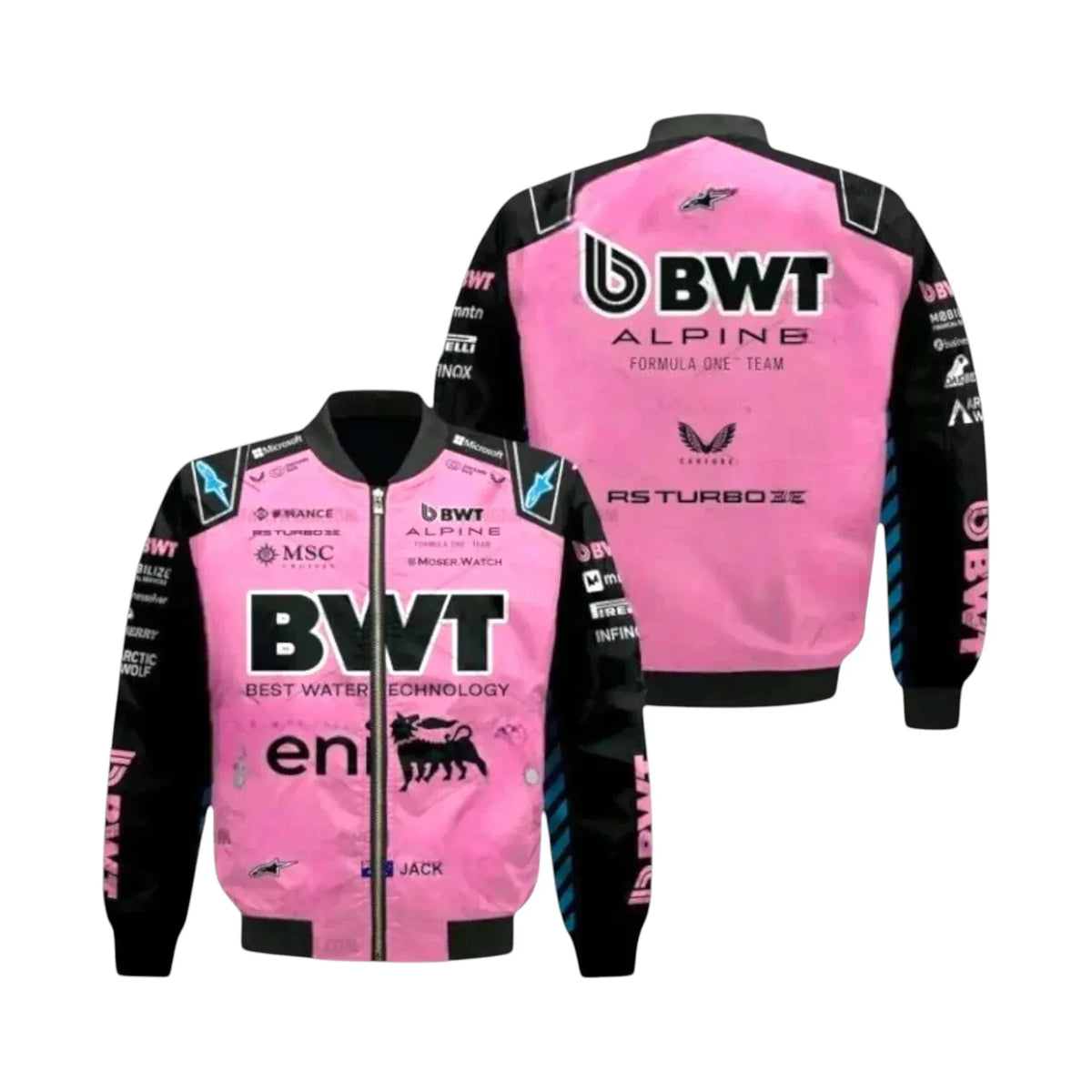 Brex Jack Doohan 2025 BWT Alpine F1 Vintage Jacket - racing jacket, view 3 | Brex International