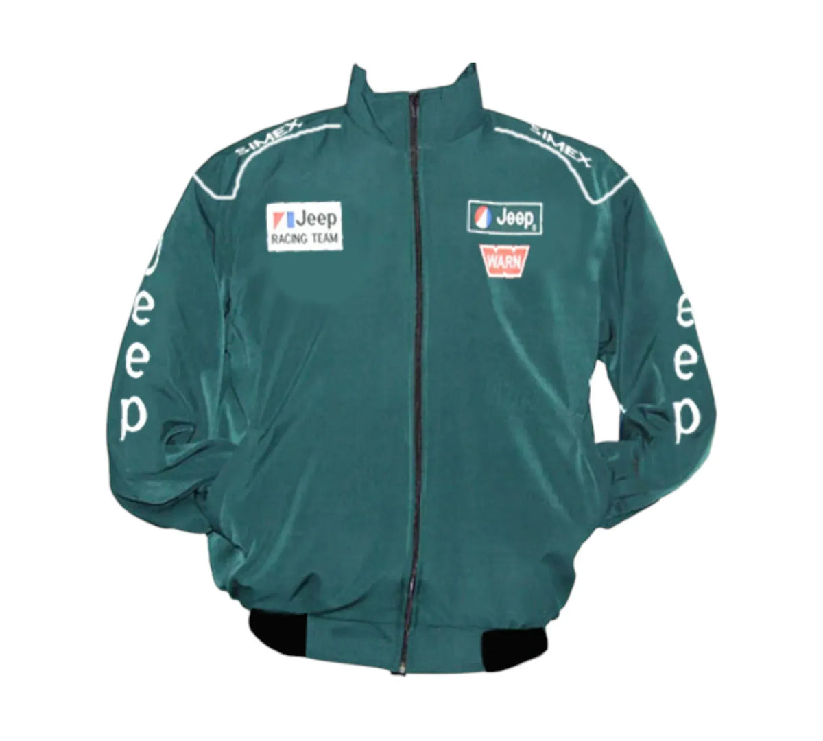 Brex Jeep Racing Jacket Dark Green Vintage - racing jacket, view 1 | Brex International