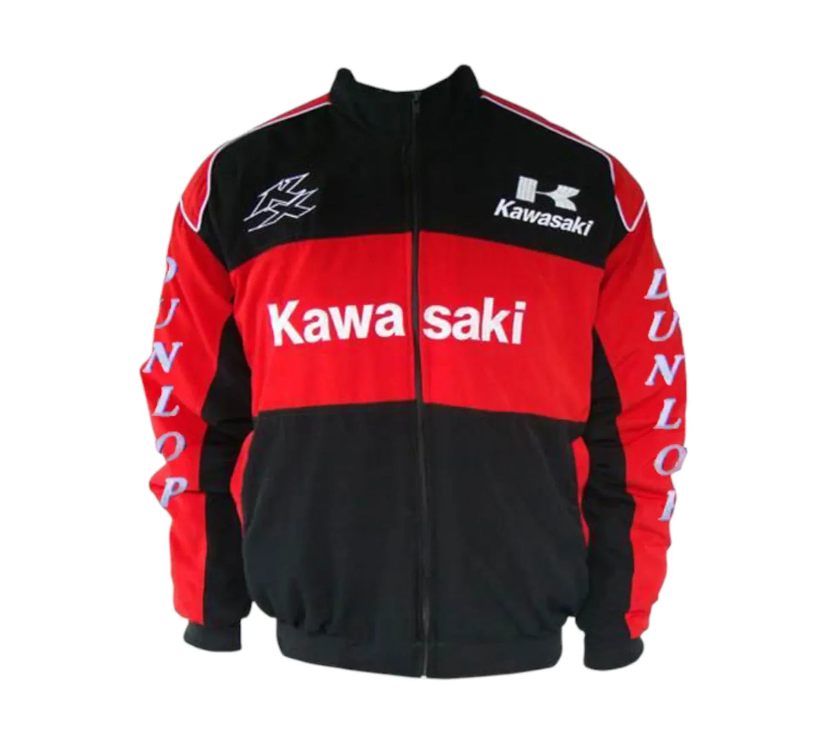 Brex Kawasaki KX Racing Jacket Black Red - racing jacket, view 1 | Brex International