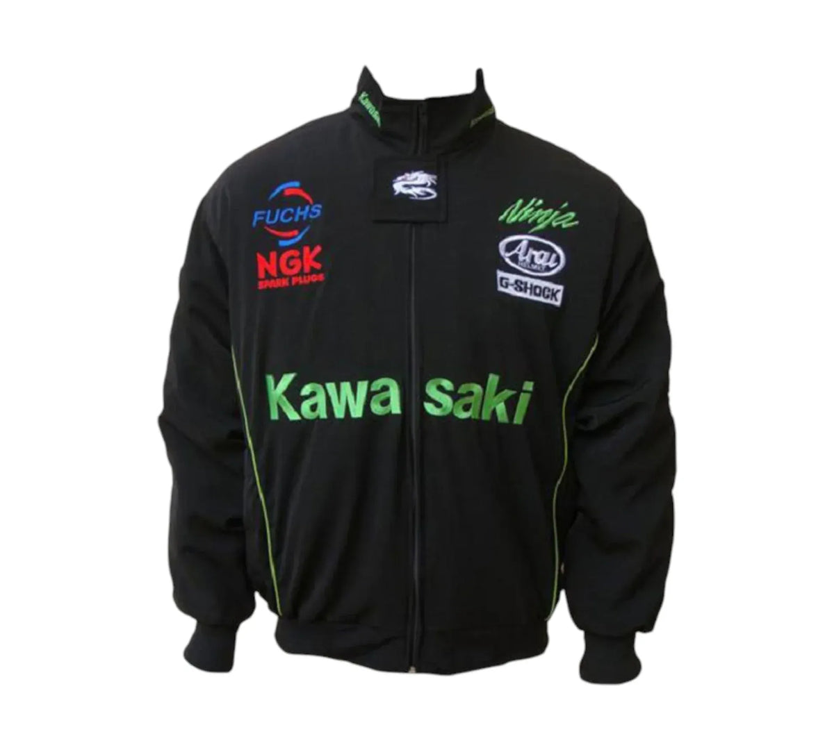 Brex Kawasaki Ninja Racing Jacket Black Style 2 - racing jacket, view 1 | Brex International