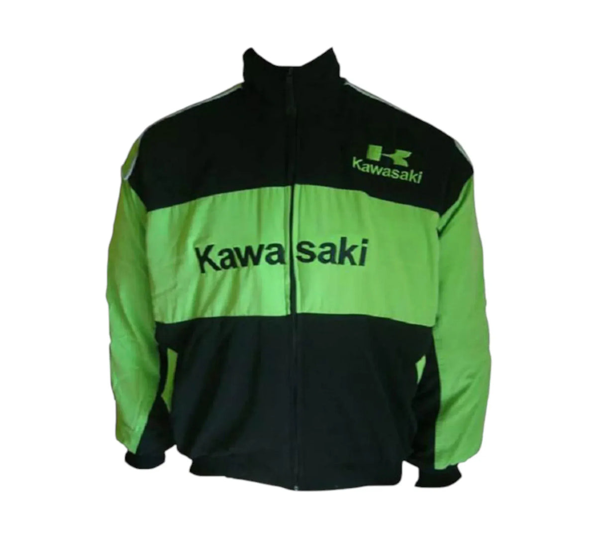Brex Kawasaki Racing Jacket Black Green - racing jacket, view 2 | Brex International