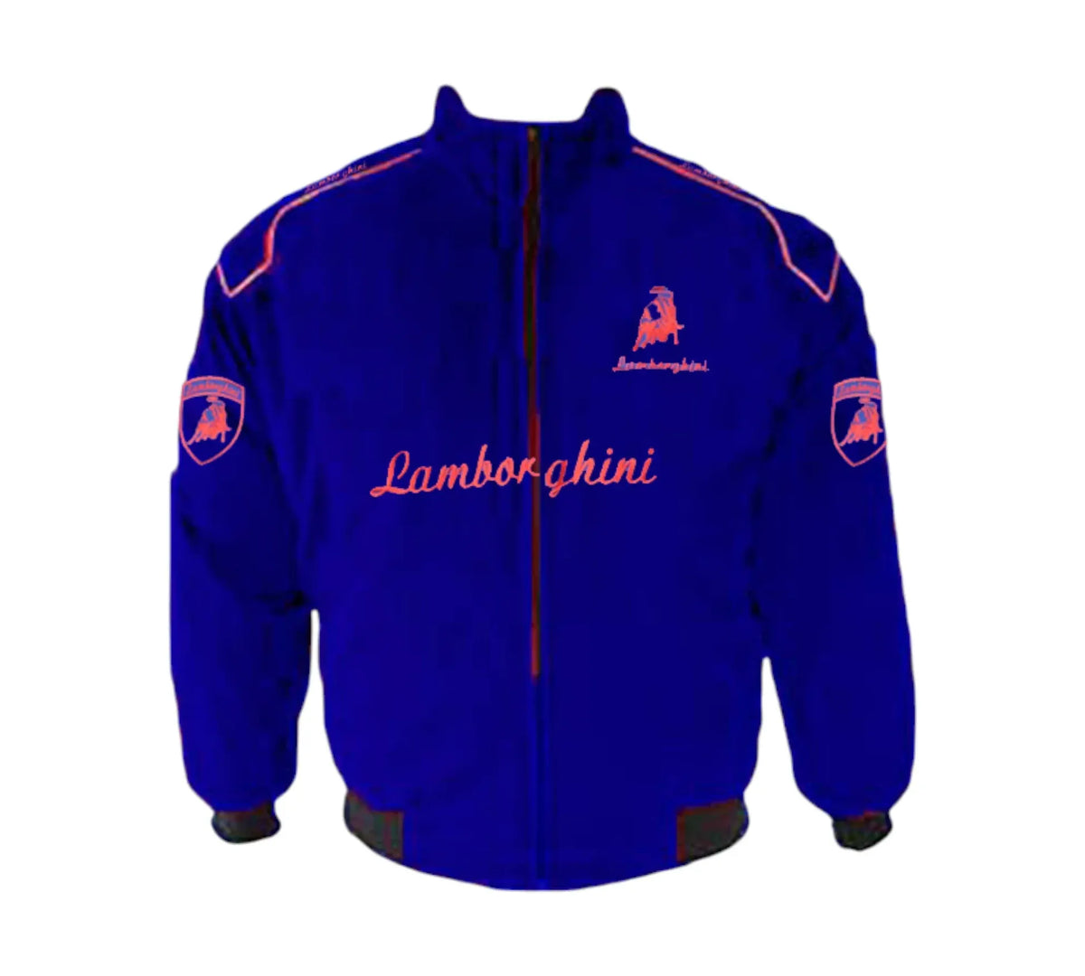 Brex Lamborghini Racing Jacket Blue Red Piping - racing jacket, view 1 | Brex International