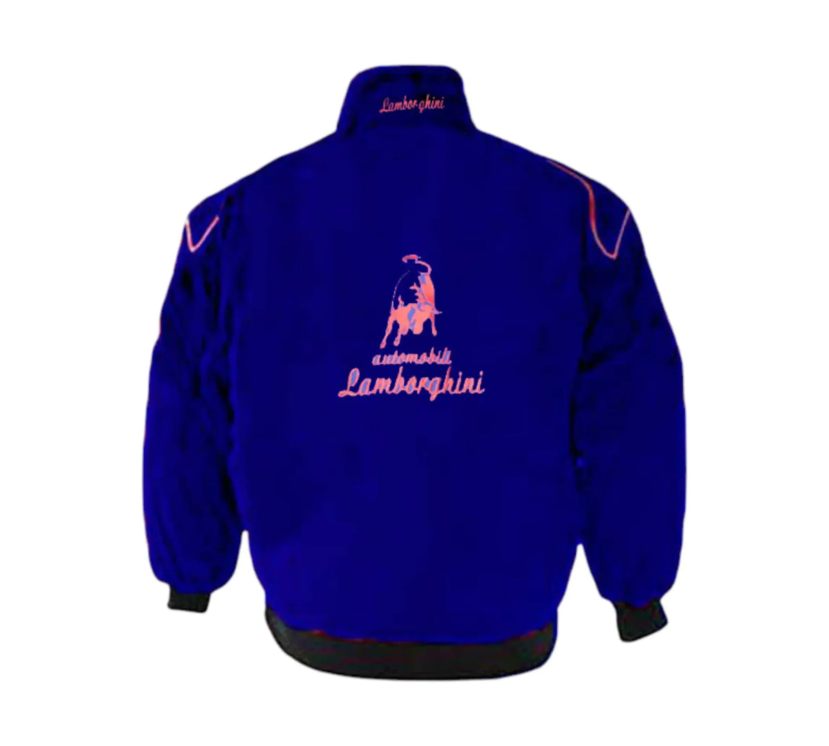 Brex Lamborghini Racing Jacket Blue Red Piping - racing jacket, view 2 | Brex International