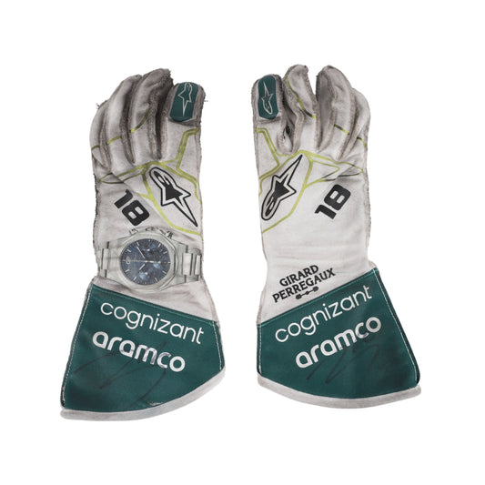 Lance Stroll 2022 Dutch GP F1 Racing Gloves | Brex International