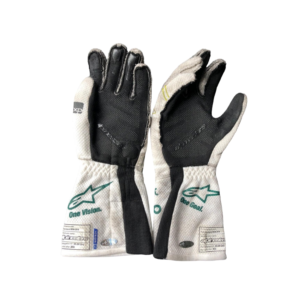 Lance Stroll 2023 Baku Worn F1 Racing Gloves | Brex International