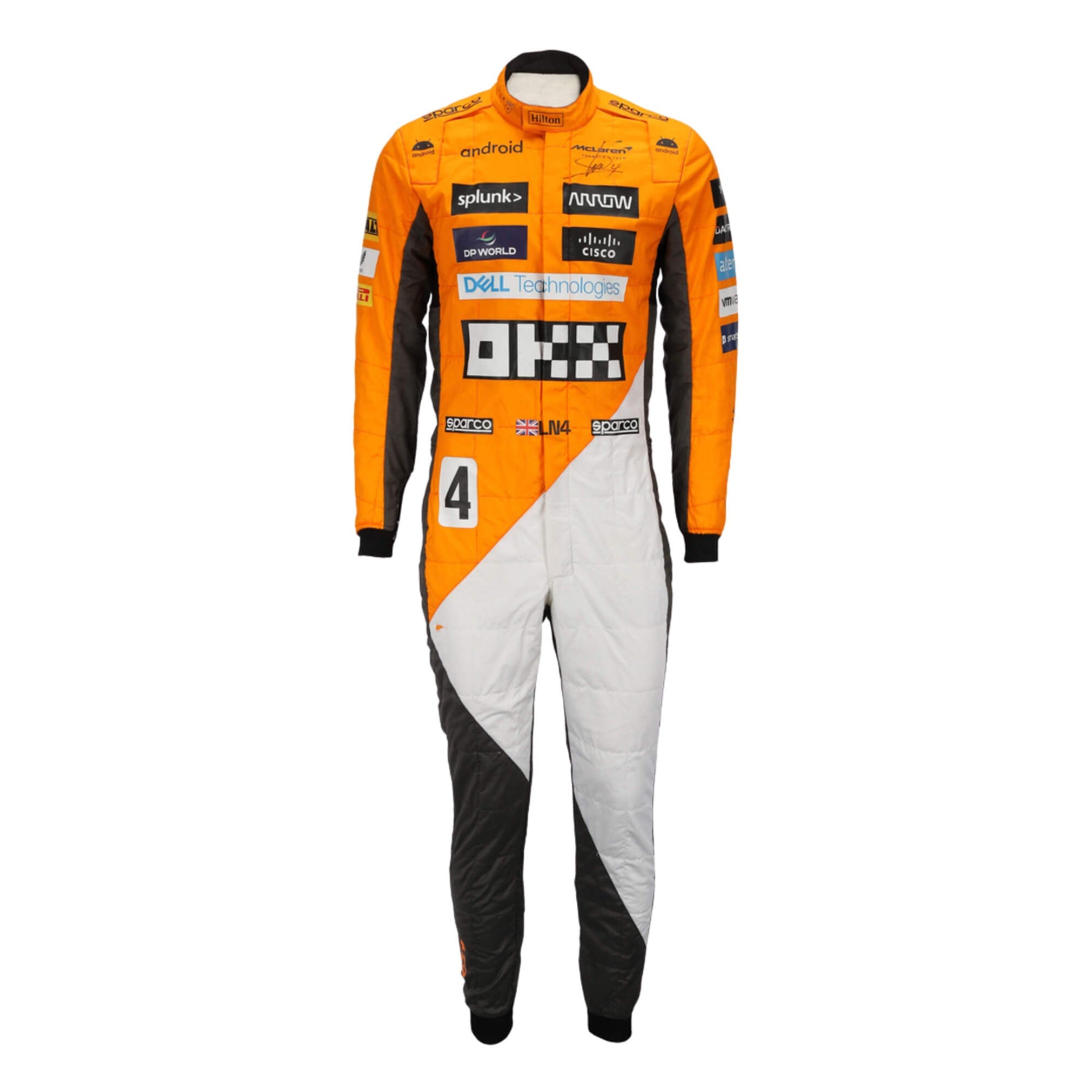 2023 Lando Norris 'Triple Crown' Spanish GP F1 Racing Suit | Brex International
