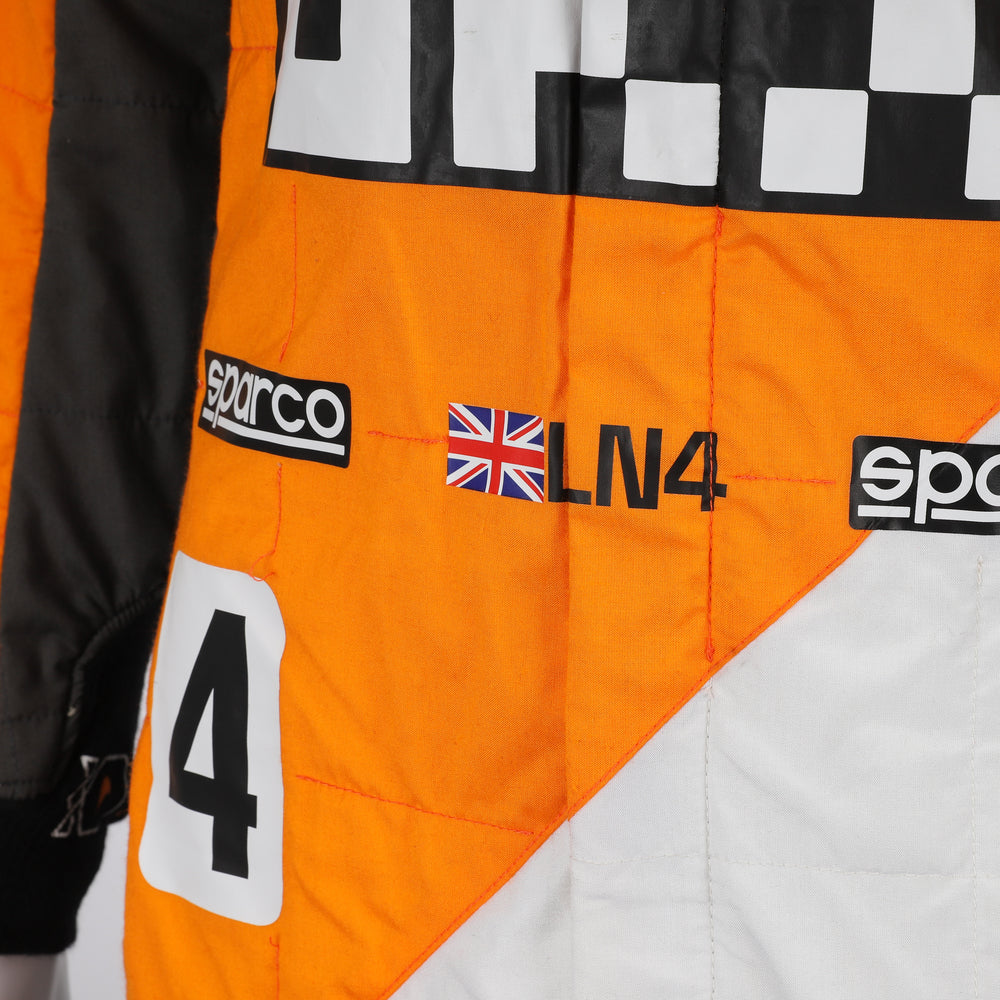 2023 Lando Norris 'Triple Crown' Spanish GP F1 Racing Suit | Brex International