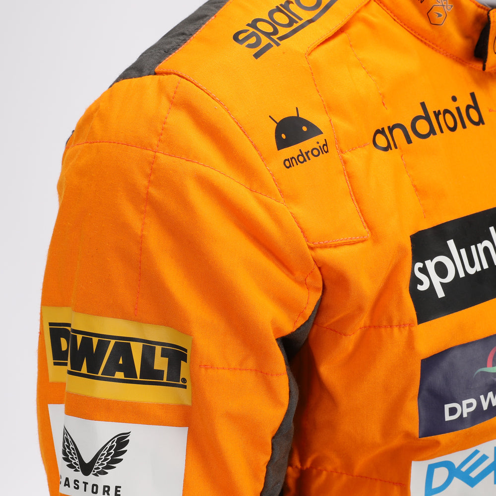 2023 Lando Norris 'Triple Crown' Spanish GP F1 Racing Suit | Brex International