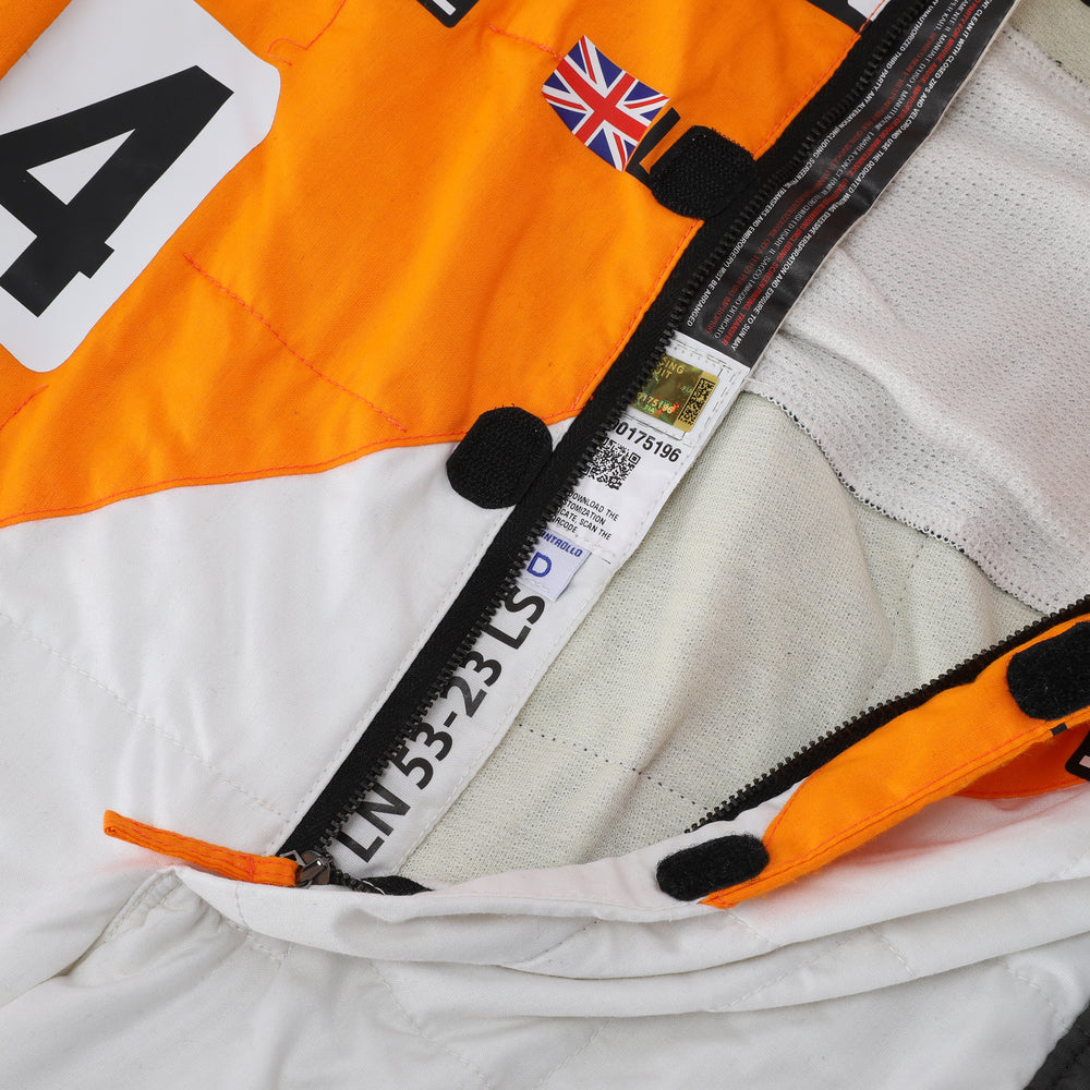 2023 Lando Norris 'Triple Crown' Spanish GP F1 Racing Suit | Brex International