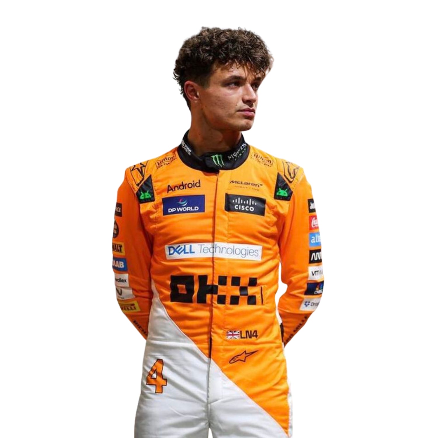 Lando Norris 2024 Singapore GP F1 Racing Suit | Brex International