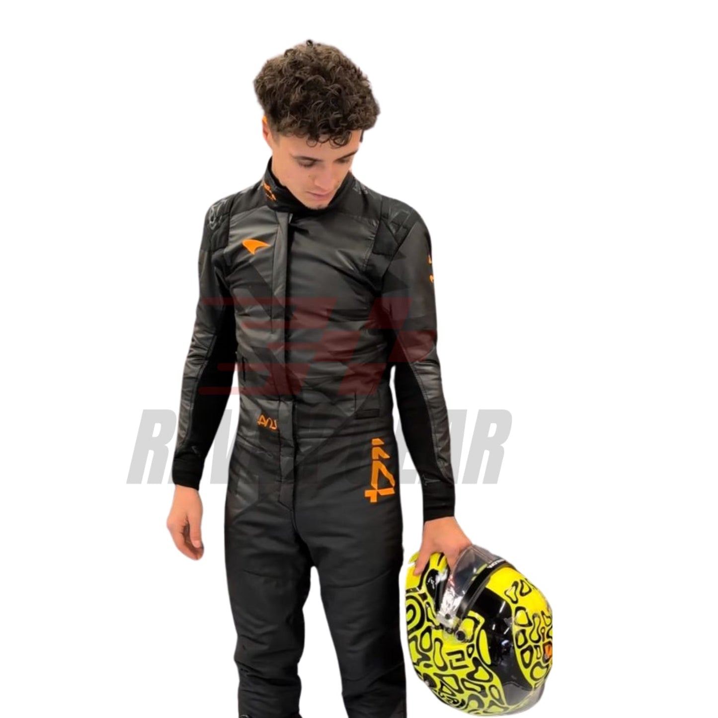 Lando Norris 2025 Livery Reveal F1 Racing Suit | Brex International