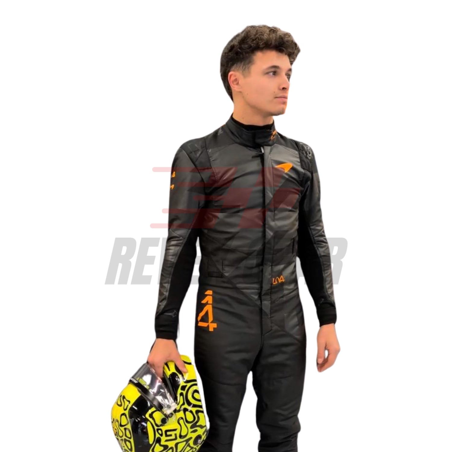 Lando Norris 2025 Livery Reveal F1 Racing Suit | Brex International