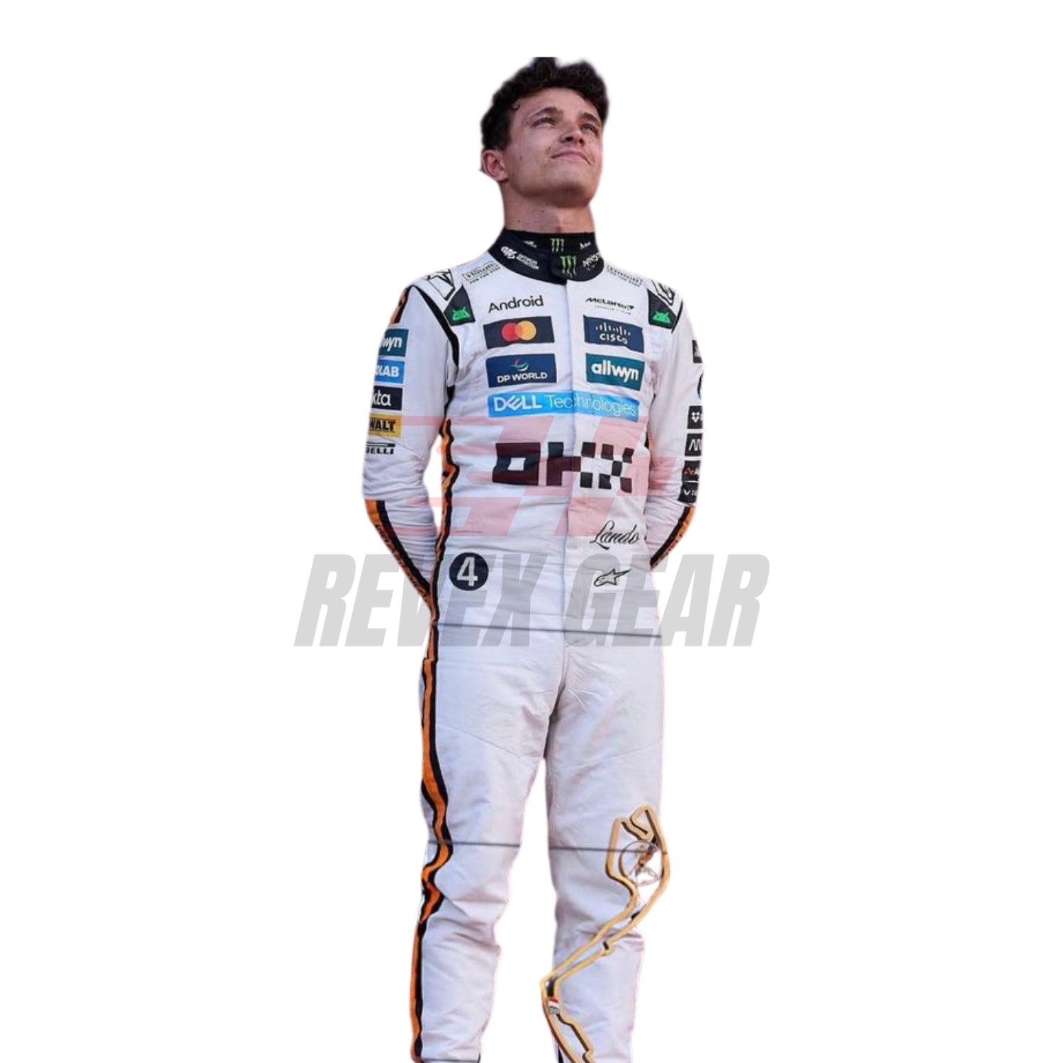 Lando Norris 2025 Monaco GP F1 Racing Suit | Brex International