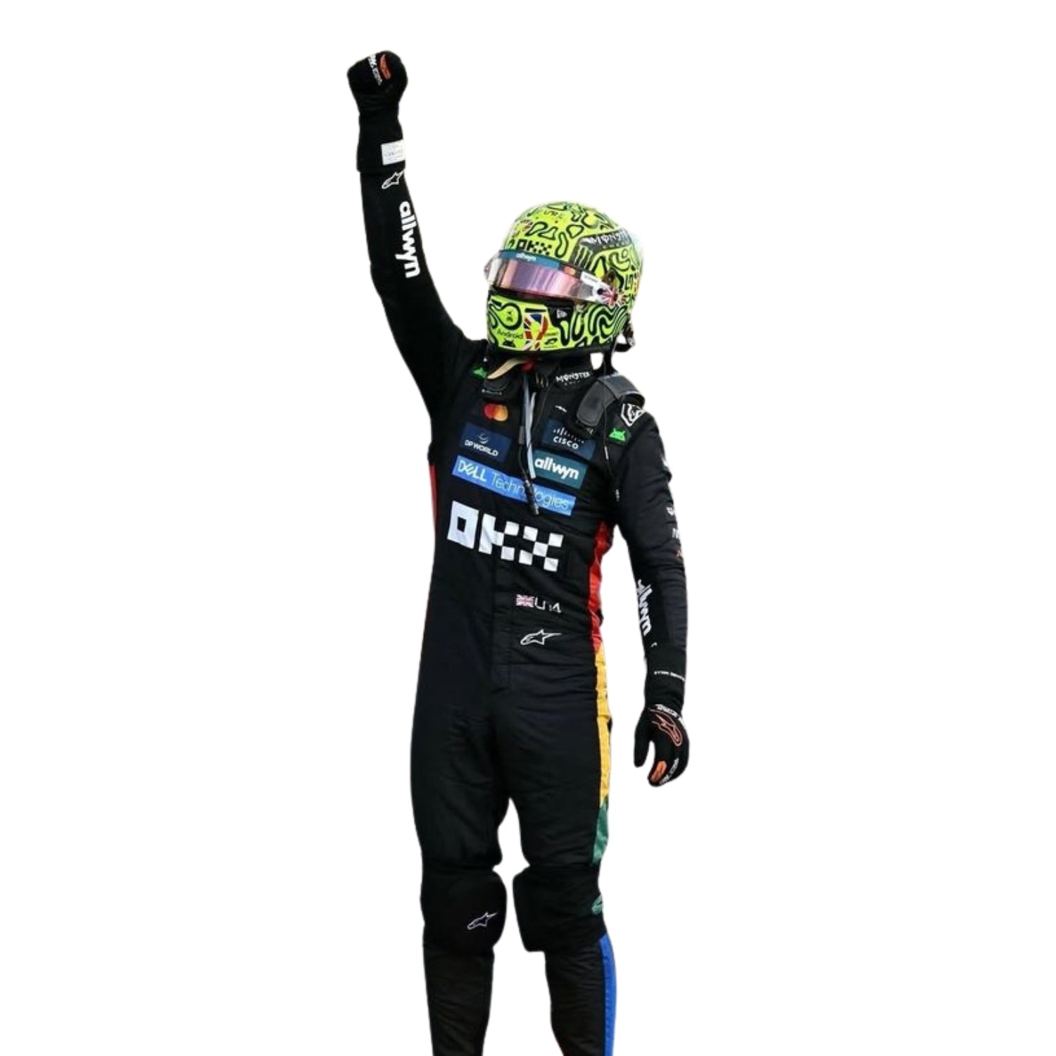 Lando Norris 2025 Silverstone British GP F1 Racing Suit | Brex International