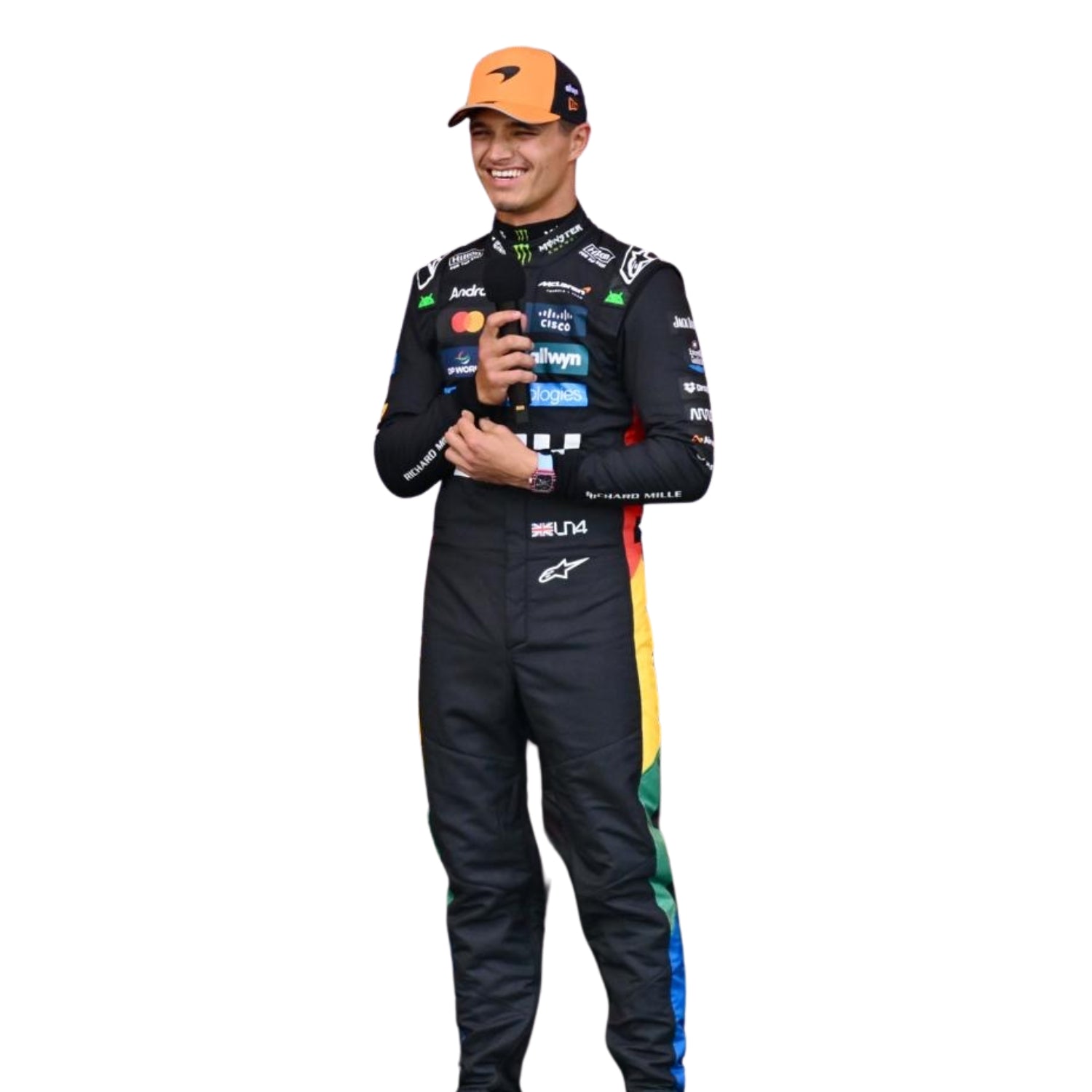 Lando Norris 2025 Silverstone British GP F1 Racing Suit | Brex International