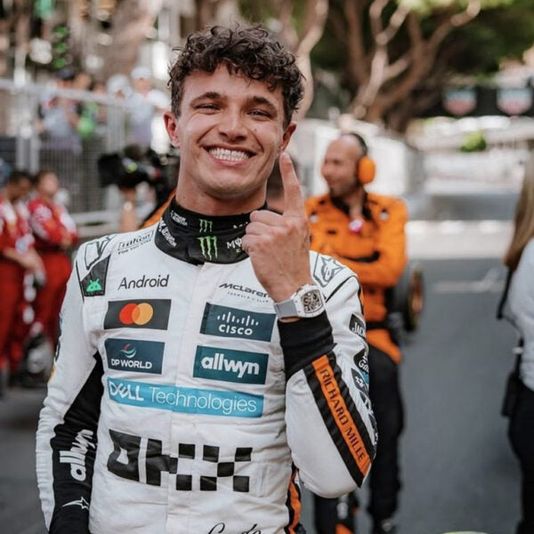 Premium Lando Norris Monaco Grand Prix McLaren Formula 1 racing suit.