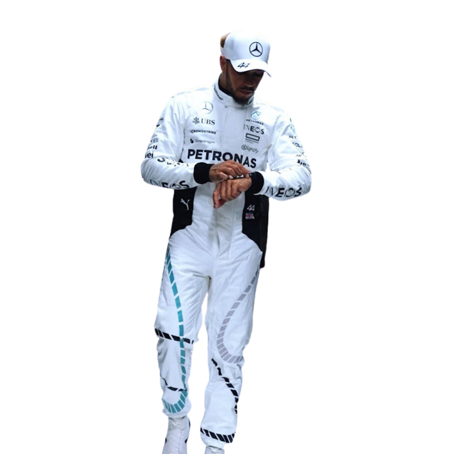 Lewis Hamilton 2024 Qatar GP F1 Racing Suit | Brex International