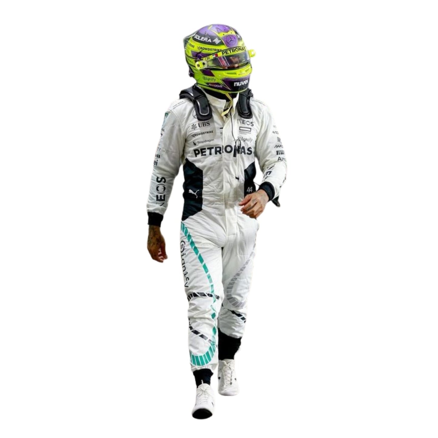 Lewis Hamilton 2024 Qatar GP F1 Racing Suit | Brex International