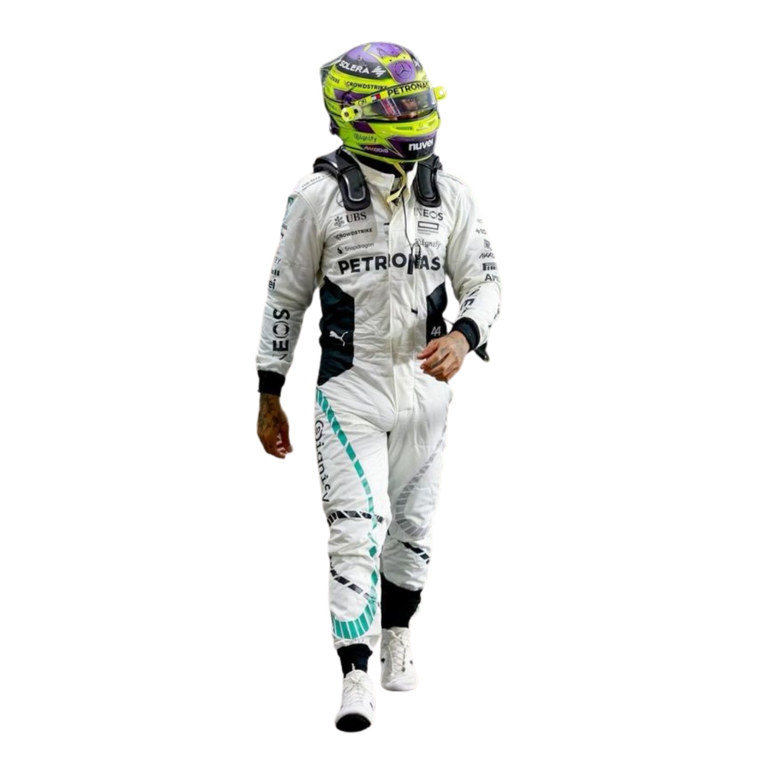 Lewis Hamilton 2024 Qatar GP F1 Racing Suit | Brex International