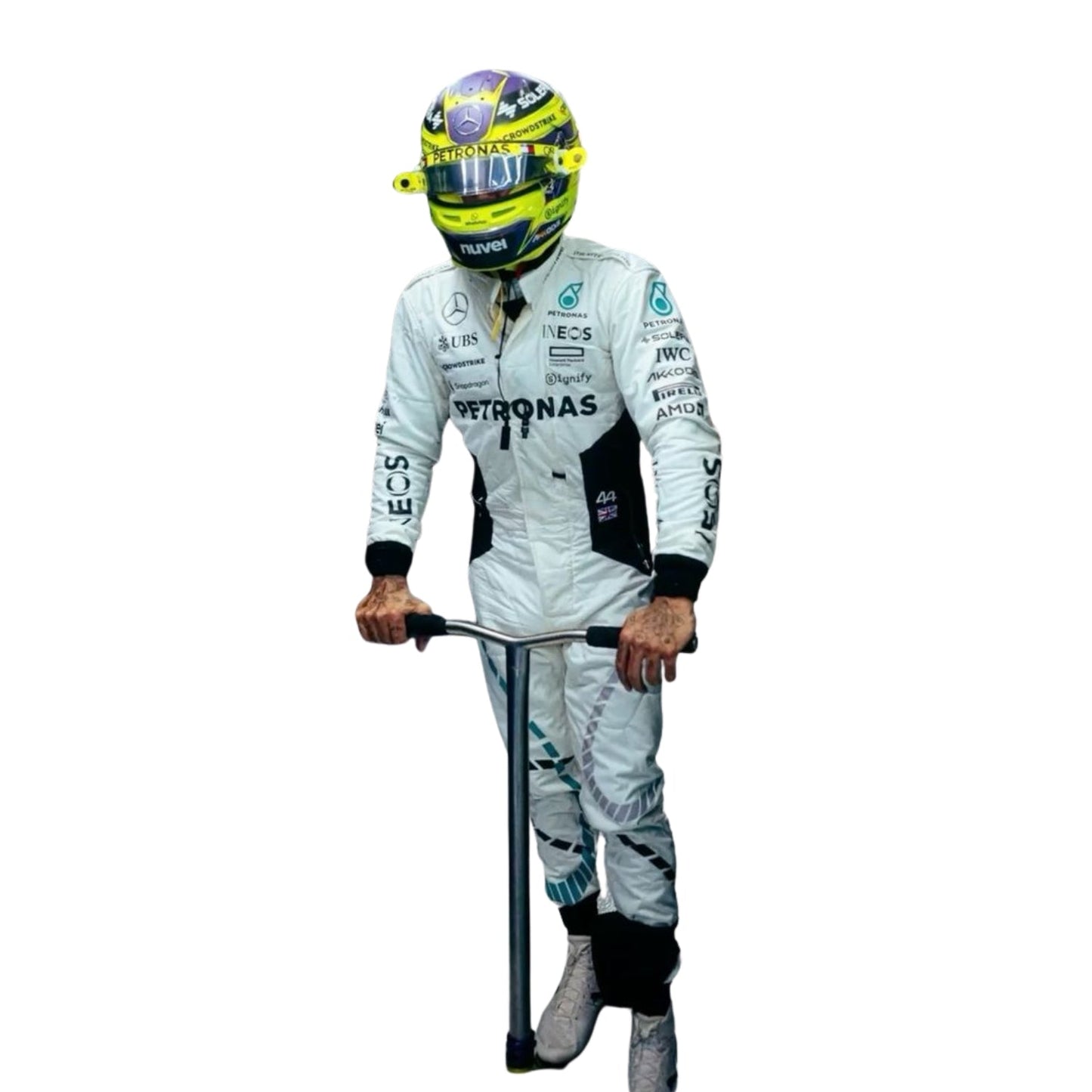 Lewis Hamilton 2024 Qatar GP F1 Racing Suit | Brex International
