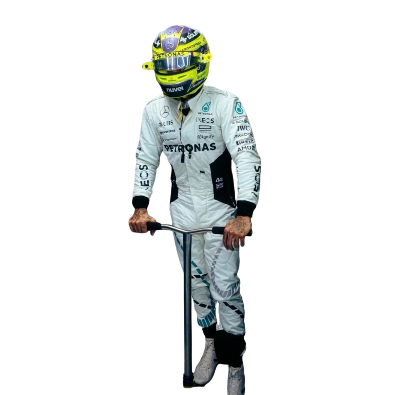 Lewis Hamilton 2024 Qatar GP F1 Racing Suit | Brex International