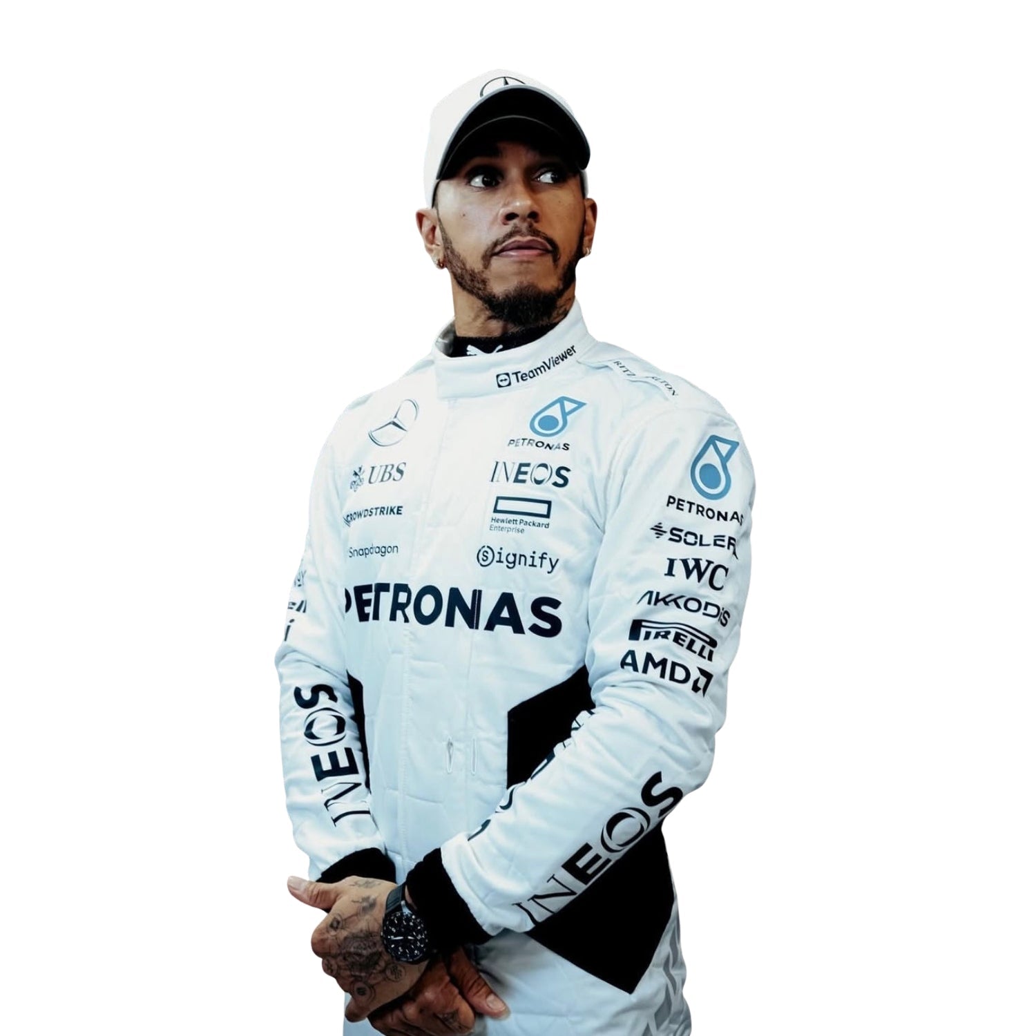 Lewis Hamilton 2024 Qatar GP F1 Racing Suit | Brex International