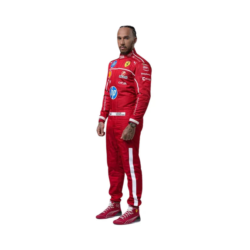 2025 F1 Racing Costume Worn by Charles Leclerc & Lewis Hamilton