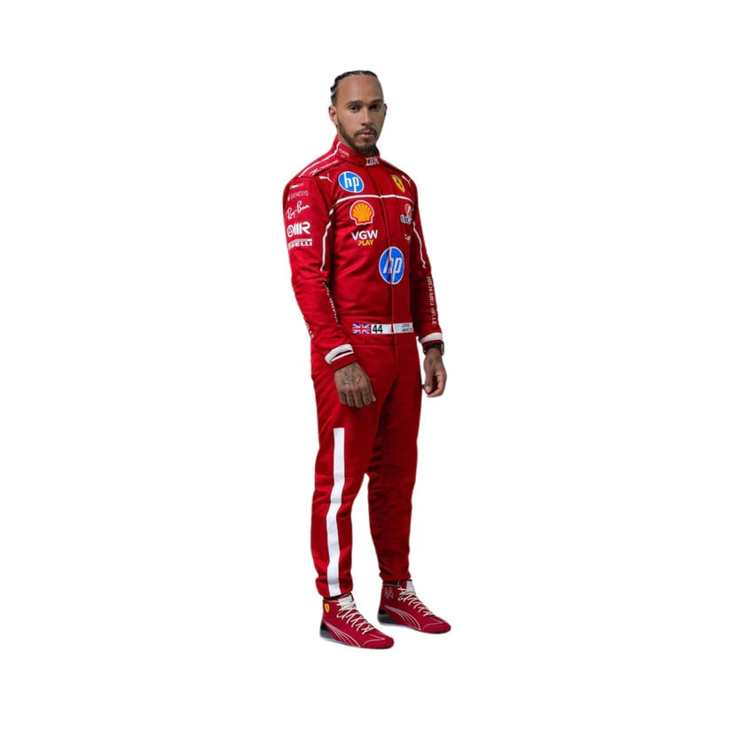 2025 F1 Racing Costume Worn by Charles Leclerc & Lewis Hamilton