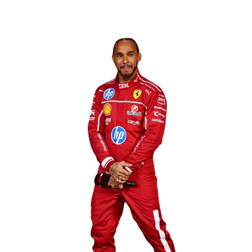 2025 F1 Racing Costume Worn by Charles Leclerc & Lewis Hamilton