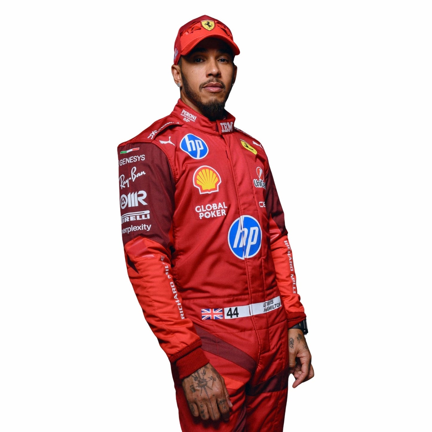 Lewis Hamilton 2025 Las Vegas GP F1 Racing Suit | Brex International