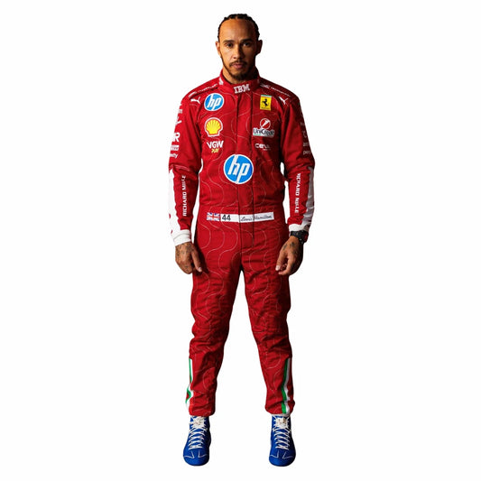 Lewis Hamilton 2025 Monza GP F1 Racing Suit | Brex International
