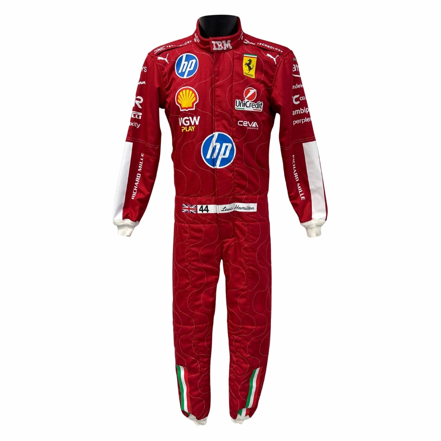 Lewis Hamilton 2025 Monza GP F1 Racing Suit | Brex International