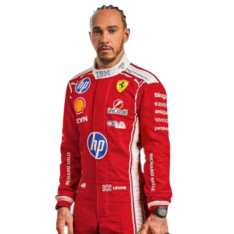 Lewis Hamilton Ferrari 2026 Racing Suit 