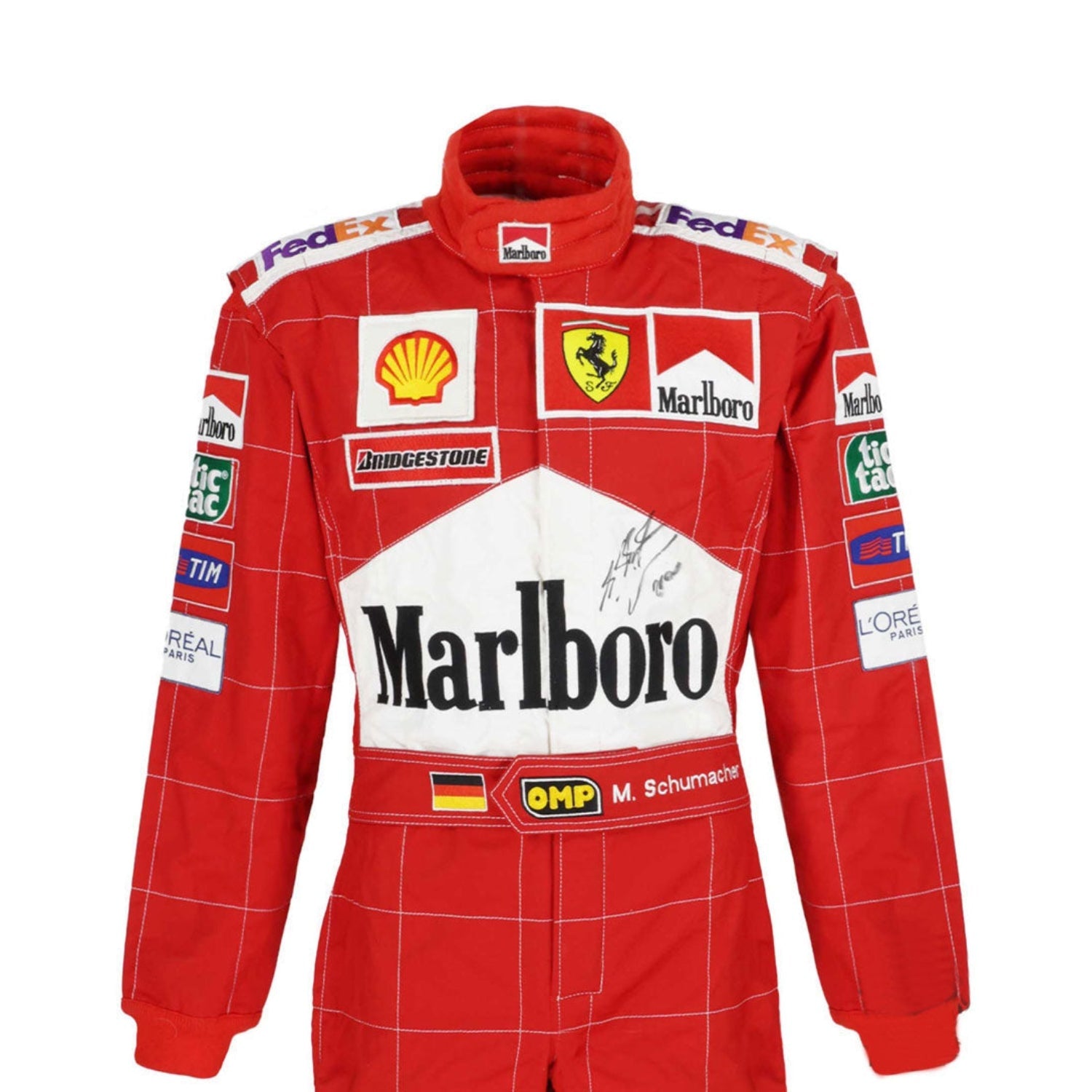 2002 Michael Schumacher F1 Racing Suit | Brex International