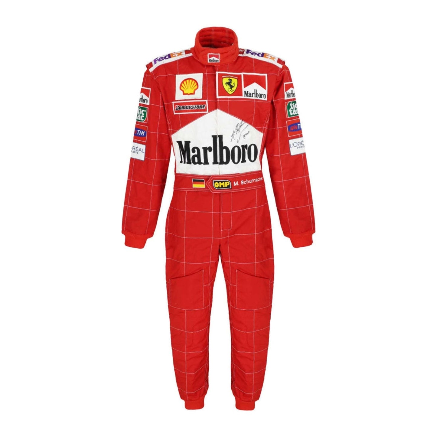 2002 Michael Schumacher F1 Racing Suit | Brex International