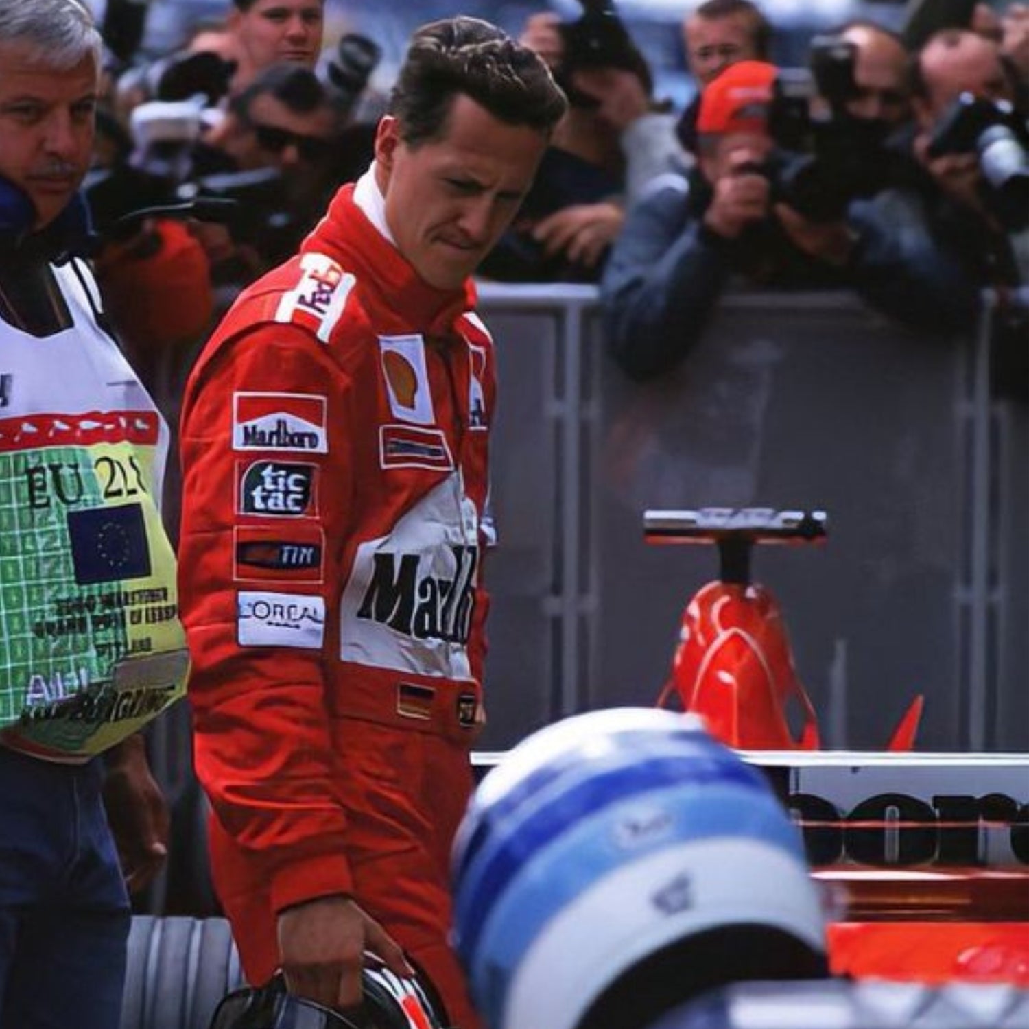 2002 Michael Schumacher F1 Racing Suit | Brex International