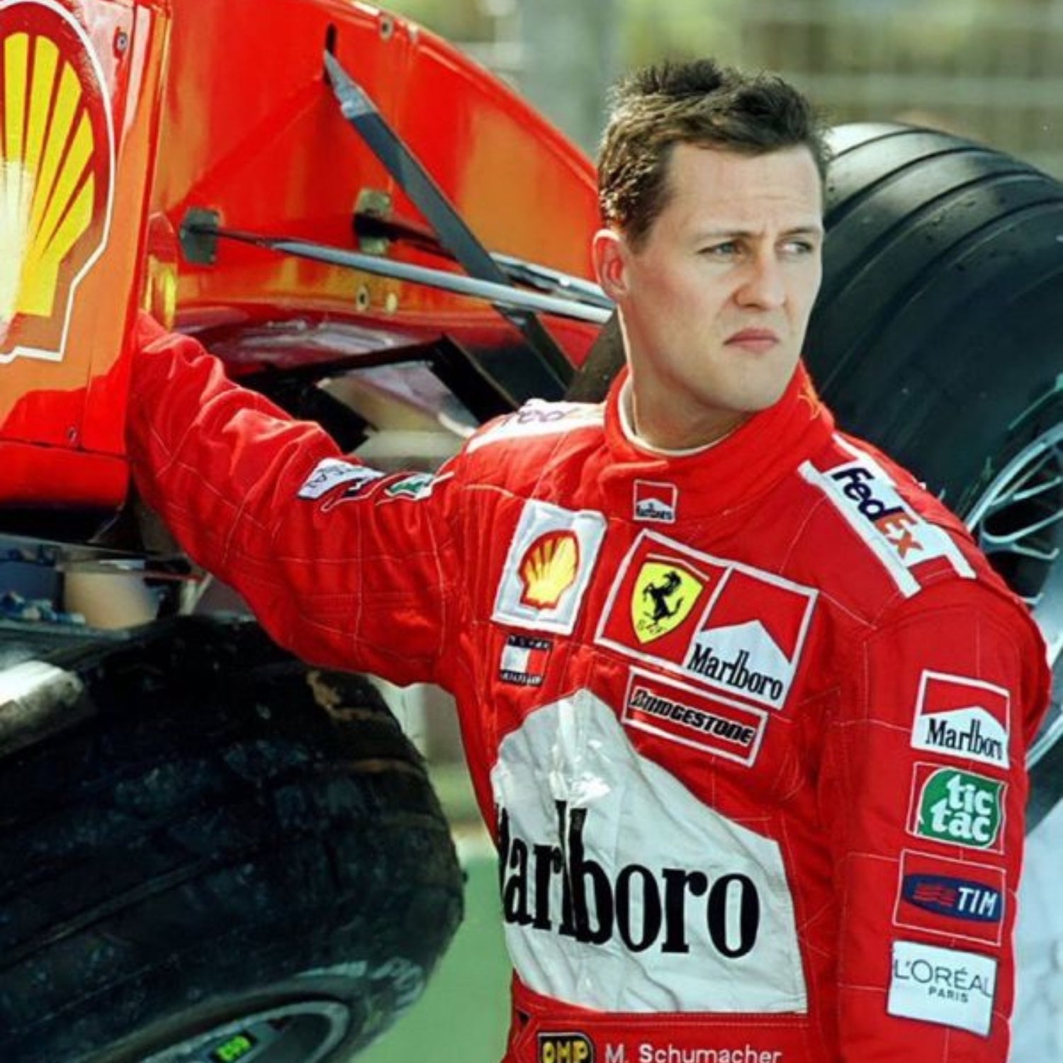 2002 Michael Schumacher F1 Racing Suit | Brex International