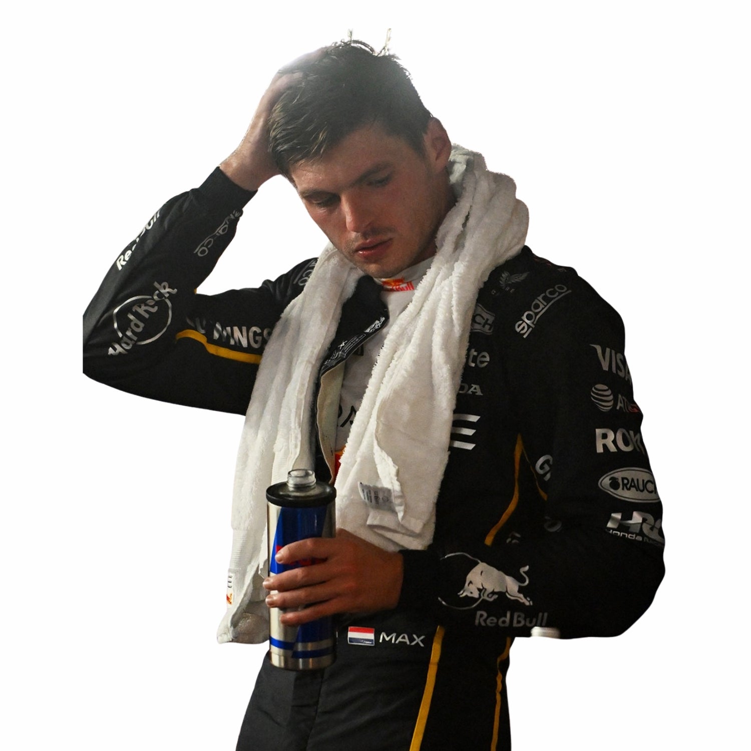 2025 Max Verstappen Las Vegas GP Racing Suit | Red Bull – Brex