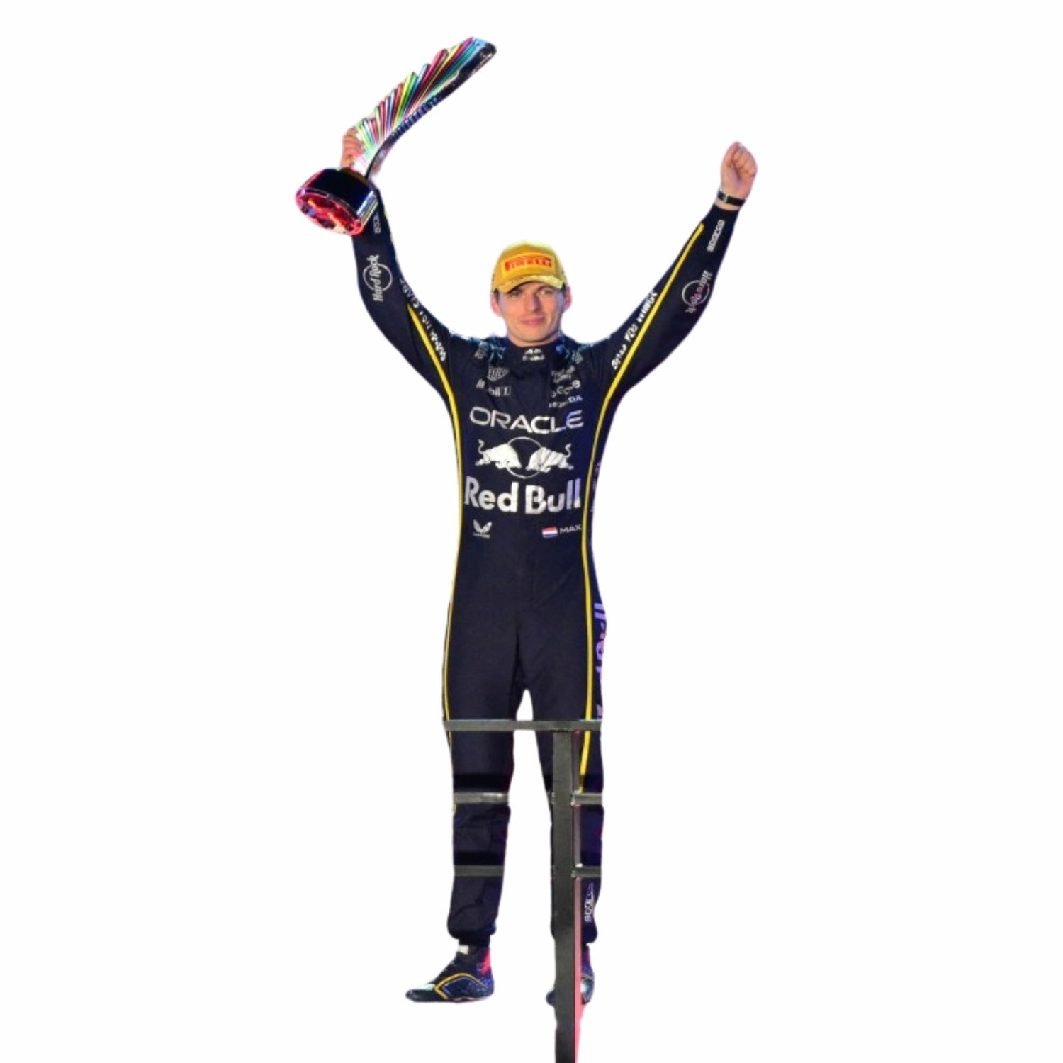 2025 Max Verstappen Las Vegas GP Racing Suit | Red Bull – Brex